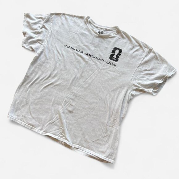 FIFA 2026 World‎ Cup Tee XL USA Canada Mexico Host Countries Soccer Graphic - Picture 3 of 10